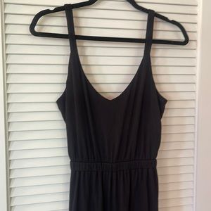 Loft black jumpsuit